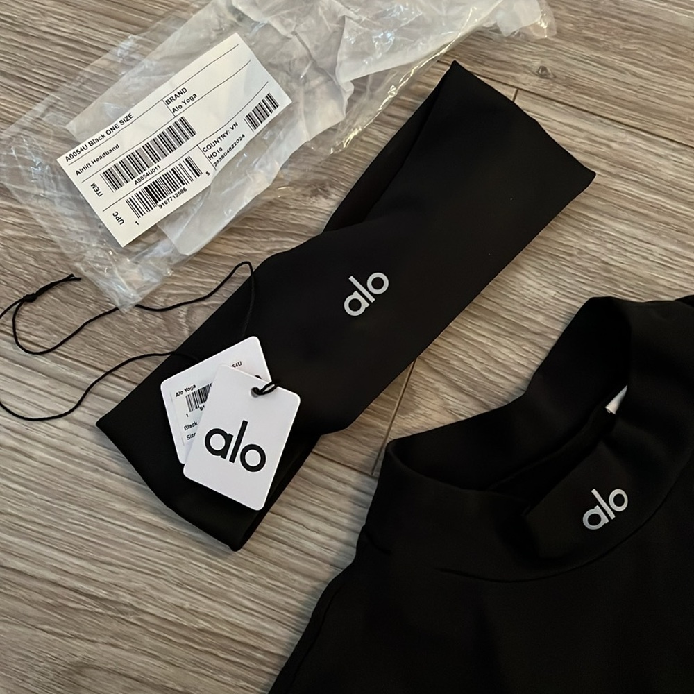 Alo headband and top